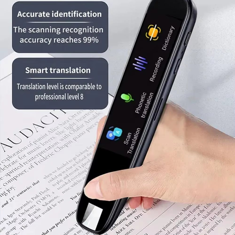 Portable Mini Scanning Reading Pen Translator 112 Language Wifi Mobile Smart Scanner Vioce Translator Dictionary Business